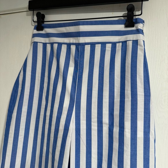 Sezane Fausto Trouser Blue Stripes - Picture 6 of 8